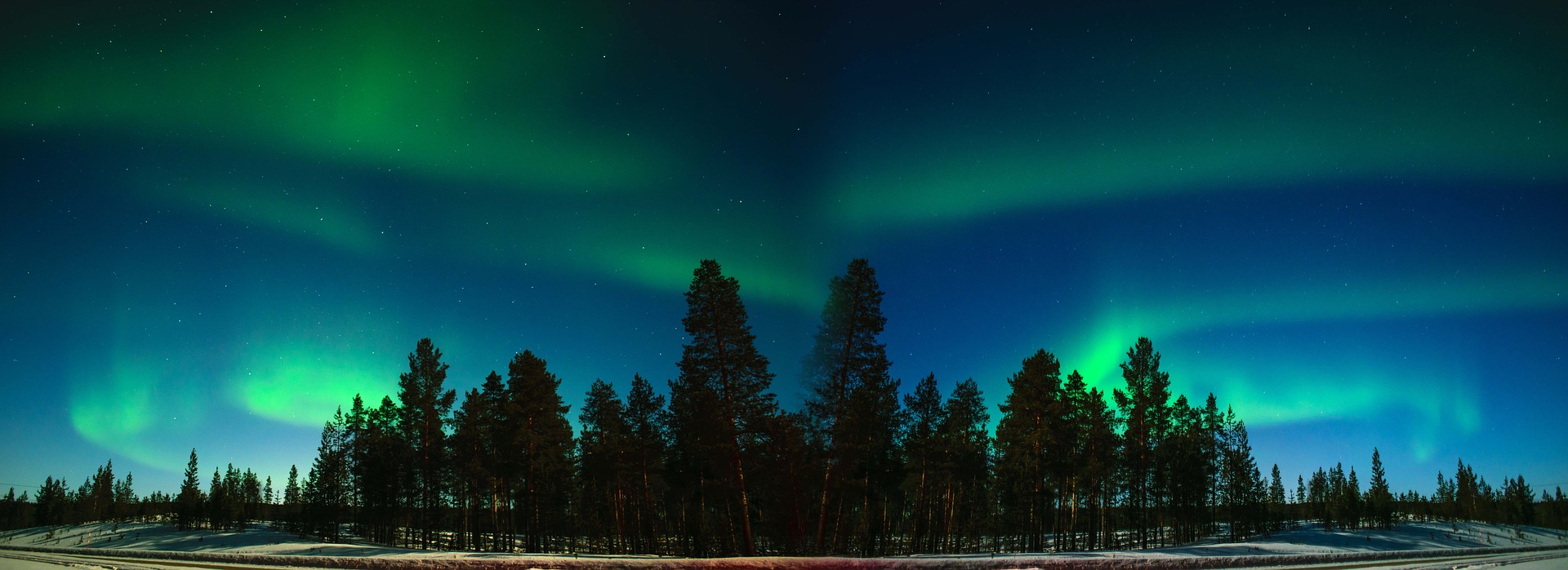 aurore boréale Laponie